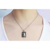Dainty Book Locket Necklace Personalized Pendant Sweater Chain for Daily Wear
