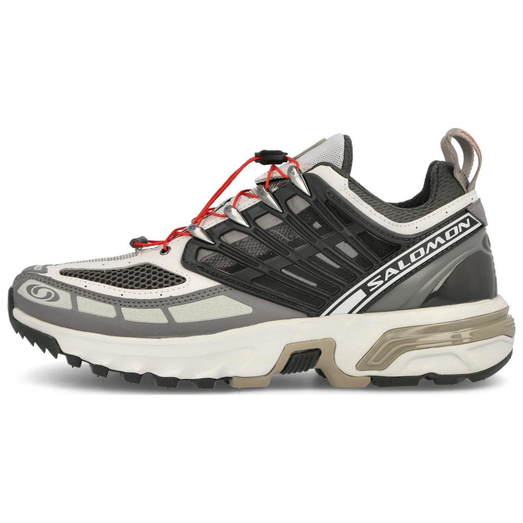 Salomon Acs Pro Professional Comfortable Shock Absorbing Non-Slip Durable Low-Top Outdoor Functional Shoes Unisex Shoes White Gray 471322