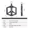 TANKE Bike Pedals Non-Slip Nylon MTB/Road Bicycle Pedals Bearing Cycling Footrest Black/Red/Gray/Orange