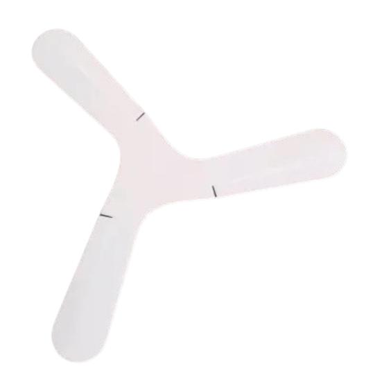 Returning Boomerang Toy for Boys Hand Tossed Three-Leaf Boomerang Toy Outdoor Parent-Child Interactive Game for Kids 6+