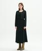 Micene Aira Twist Detail Sleeveless Dress-Cardigan Set