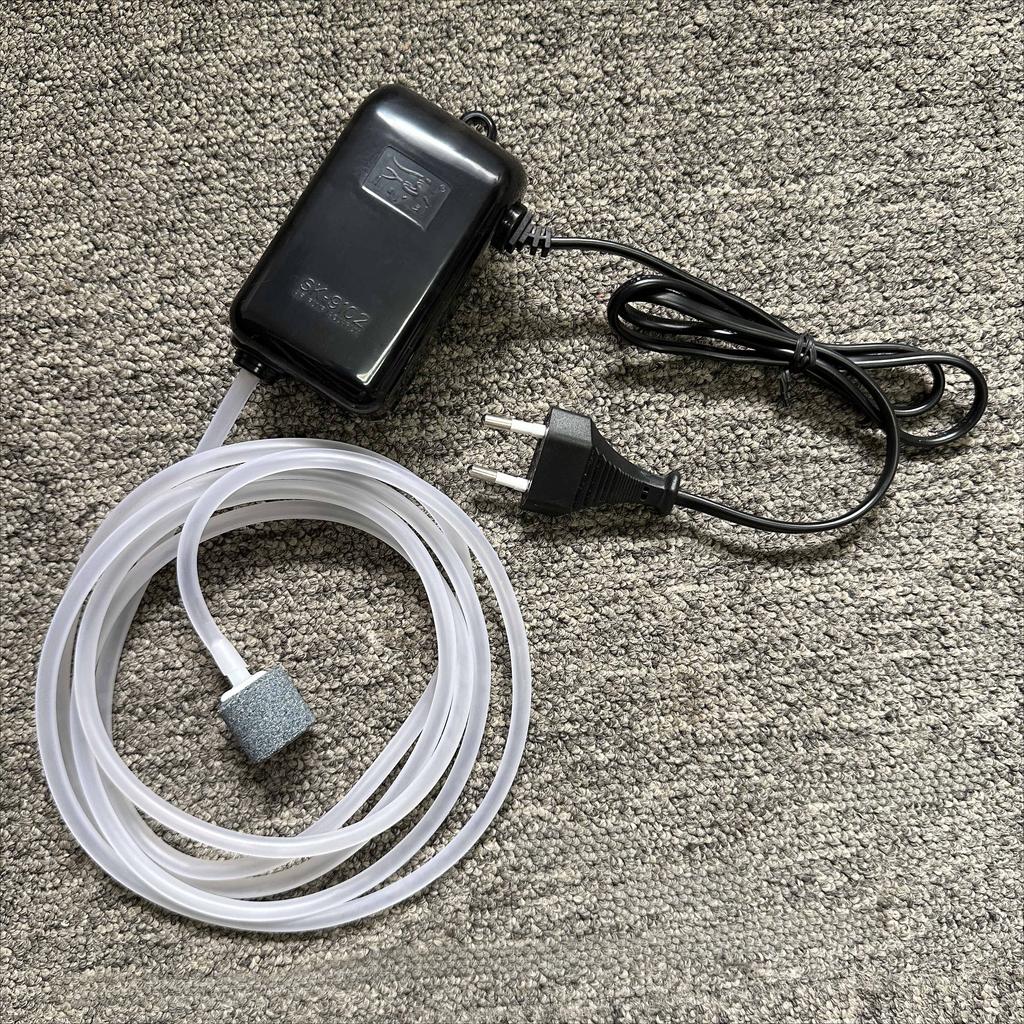 SOBO Aquarium Oxygen Pump Aquarium Supplies 738M Double Hole 3.5w Adjustable High-power Oxygen-increasing Pump