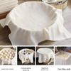 MENGTING Reusable Cotton Steamer Cloth (5-Pack)