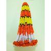 Artificial Flower Garland Toran For Door Entrance Home Decoration Hanging 4Pieces (Orange Yellow, 5 Feet)