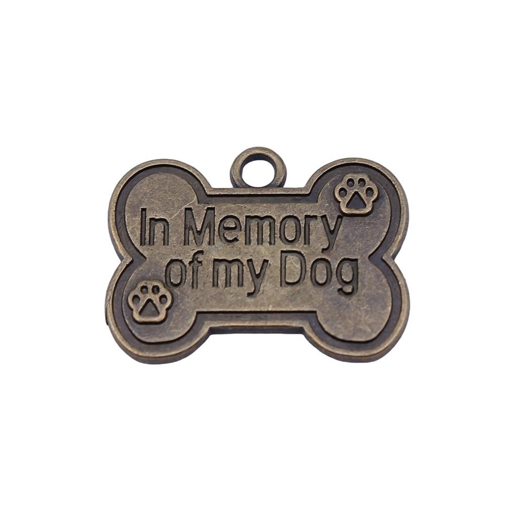 Alloy Dog Paws Charms Bear Paws Pendants For Jewelry Making Dog Themed Accessories