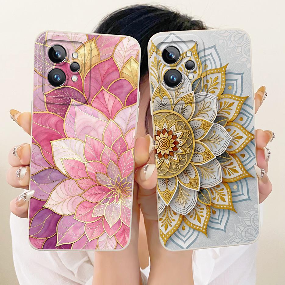 For Realme GT 2 Pro 5G Case Cool Owl Dragon Painted Cover Soft TPU Phone Cases For Realme GT Neo 2 Neo2 GT2 RealmeGT2 Pro Fundas