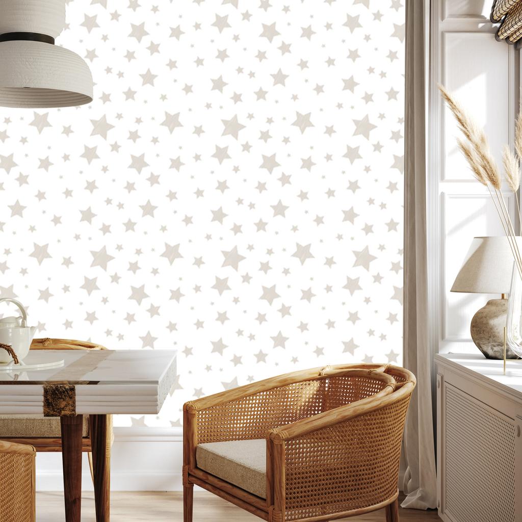 Nice Bright Stars Wallpaper for Living Room and Bedroom 50x1000