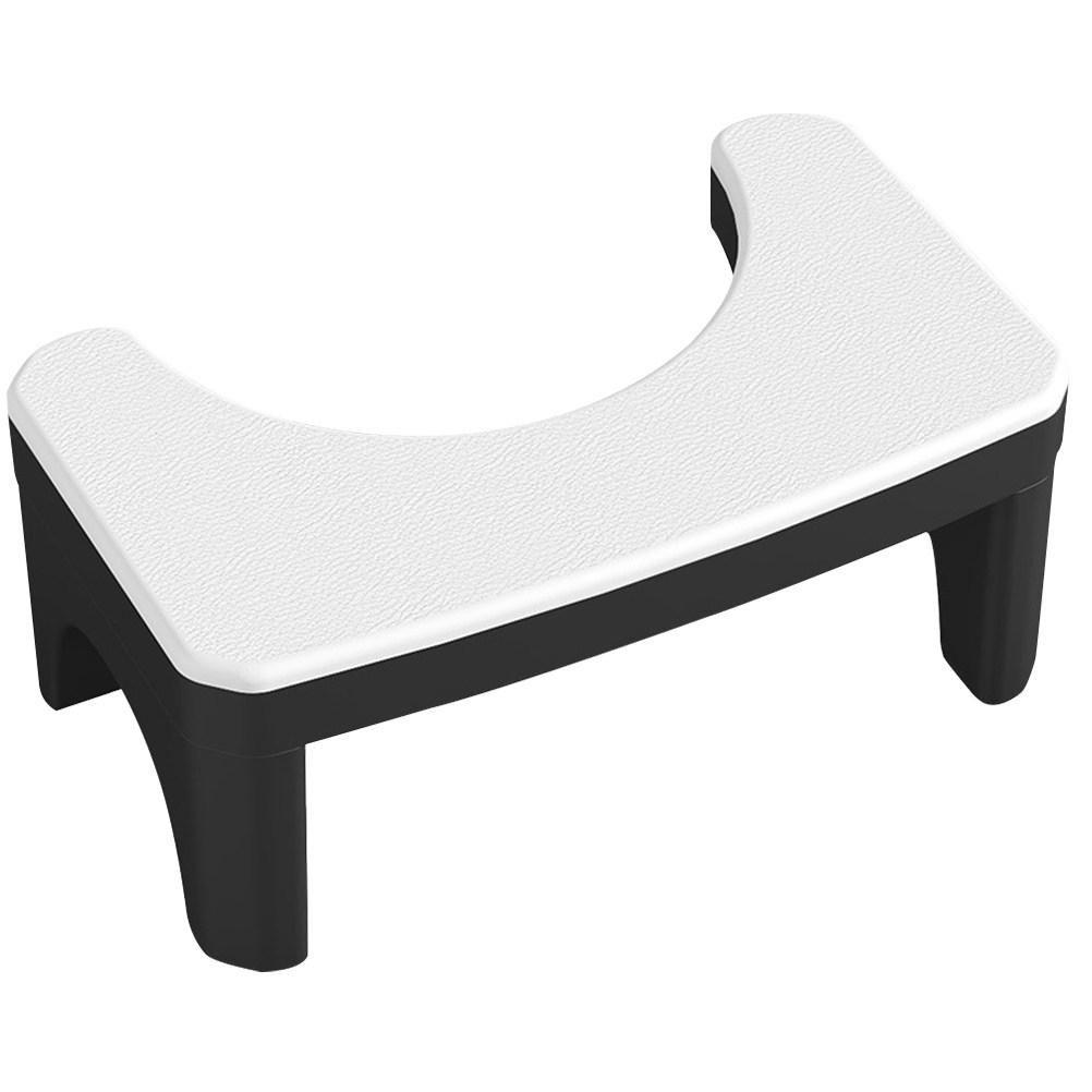 Toilet Adults Potty Stool Ergonomic Non-Slip Bathroom Footstool Compact Space Saving Potty Step Squatting Stool
