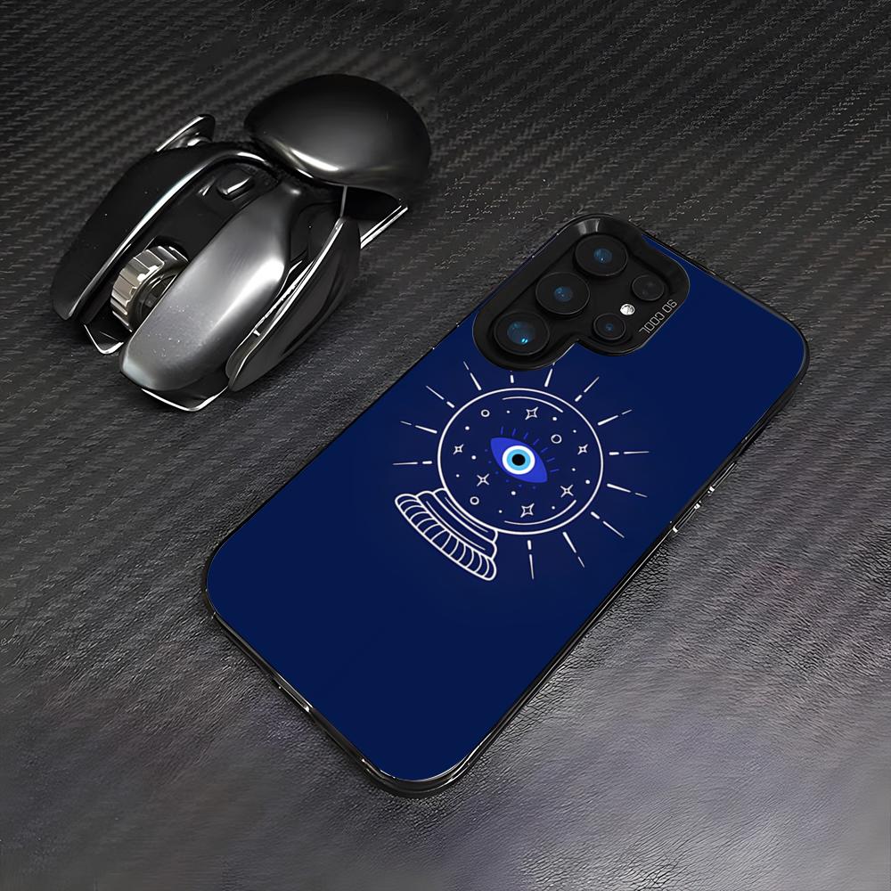 Lucky Blue Evil Eye Phone Case For Samsung A25 A33 5G A54 A36 A35 A56 A52 A14 Shockproof Colorful Cover