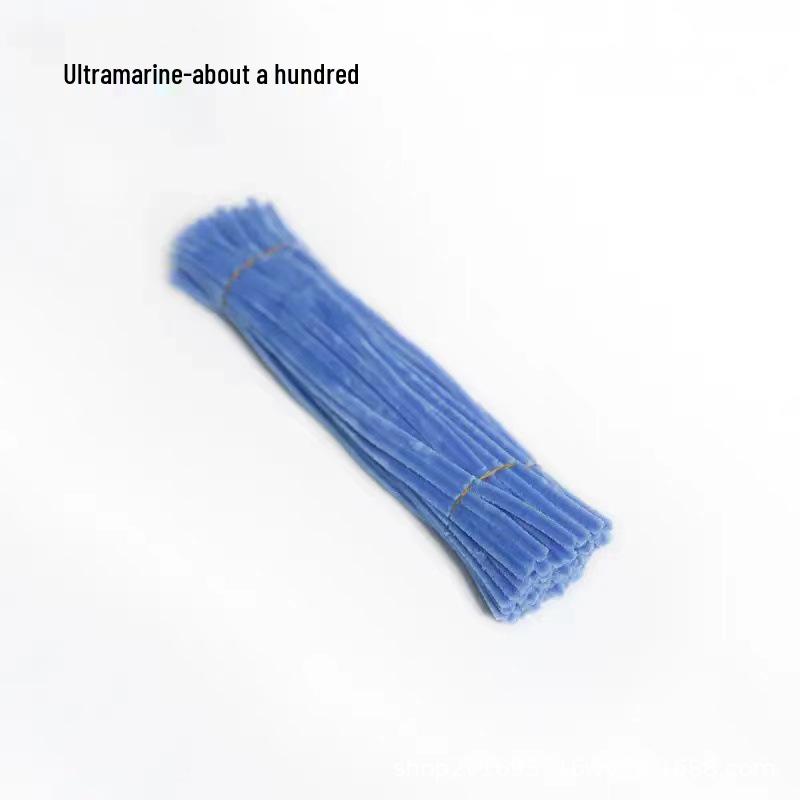 Jintai Twist Stick Wool Strip DIY Bouquet Material for Kids Crafting