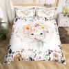 Color Elephant 3D Bedding Home Textiles Three-piece Set Bedding Duvet Cover