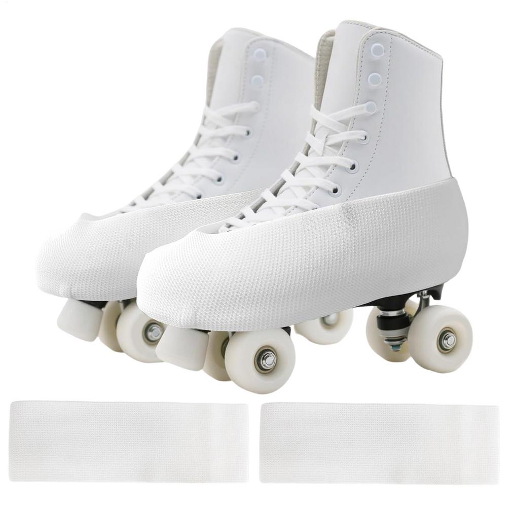 Figure Skate Soakers For Ice Skates, Soft Elastic Skate Blade Guards Covers For Women Men Teens Training Ice Hockey Accessories