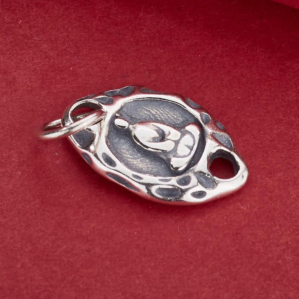 Tibetan Style S925 Silver Buddha Pendant with Wenge Beads Bracelet and DIY Weaving Accessories