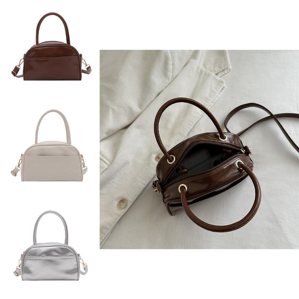 Minimalist Pu Small Shoulder Bag With Solid Color Design For Daily Casual Use
