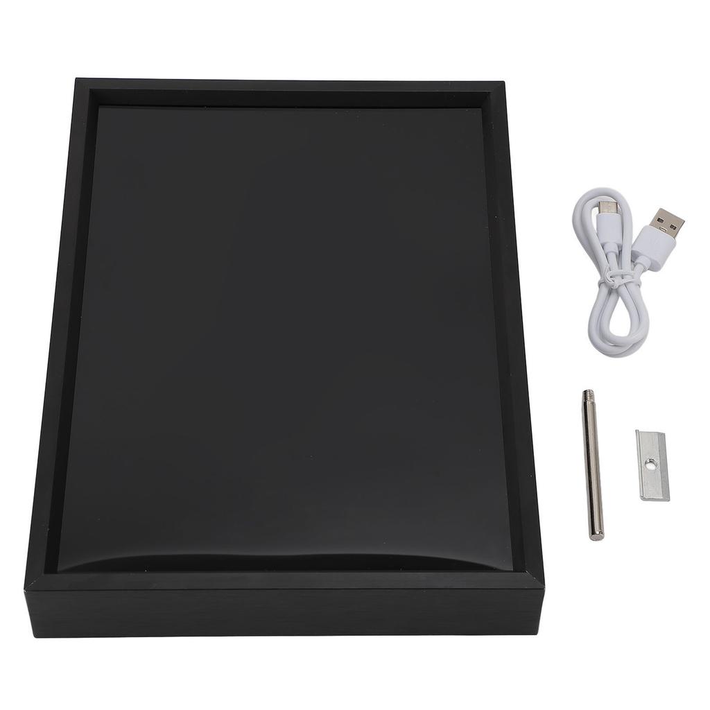 Mural Night Light Bluetooth 5.3 Speaker Aluminum Alloy 3W 4000mAh Battery Wireless Speaker for