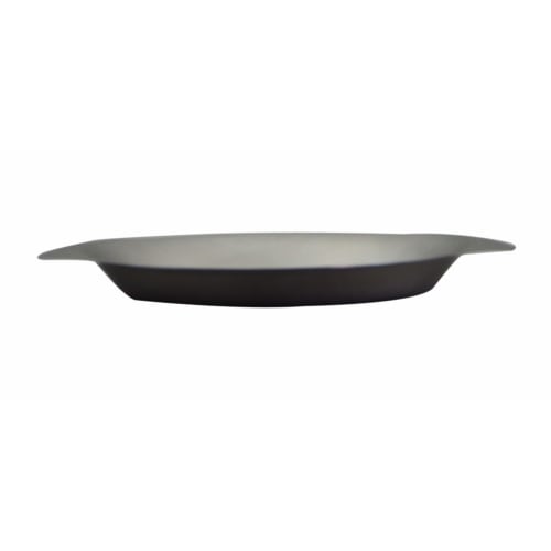 Yanagi Sori Stainless Steel Plate, 32cm, Dishwasher Safe, Made in Japan, Tsubame-Sanjo, Outdoor, Pie Plate, Tray, or Pan, Matte Finish