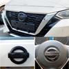 COPCNI1 ABS Car Front Grille Rear Trunk Emblem Cover Steering Wheel Logo Nissan Altima Sylphy KIcks Qashqai X-Trall Tiida Sunny 2025