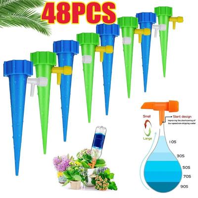 Automatyczny system nawadniania kropelkowego Samonawadniający regulowany do roślin kwiatowych Szklarnia Ogród Automatyczne urządzenie do nawadniania kropelkowego