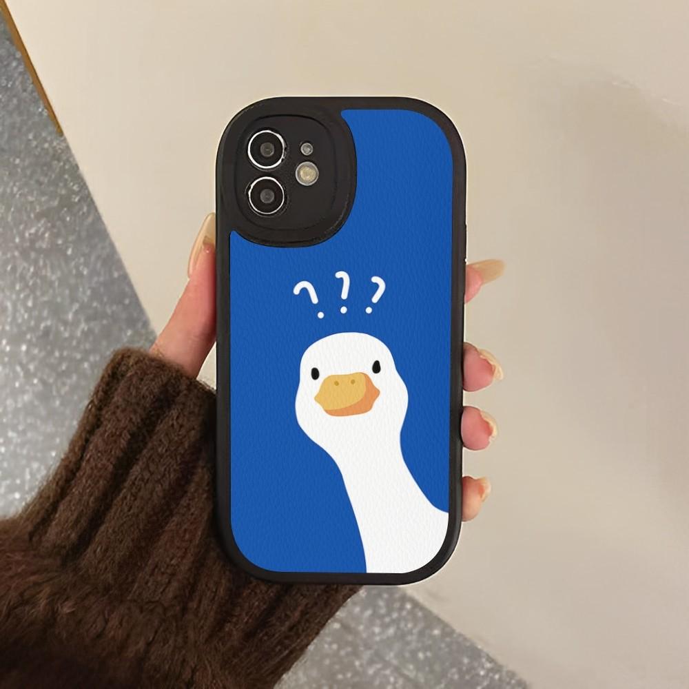 Cute Cartoon Animal Phone Case Hard Leather For iPhone 14 13 12 Mini 11 14 Pro Max Xs X Xr 7 8 Plus 6 6s