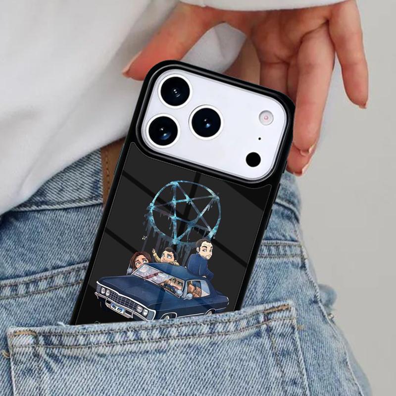 Supernatural Final Season 15 soft Phone Case for iPhone 17ProMax 12 13 14 15 16e 17 Pro Max Plus Air Cover