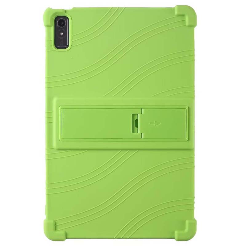 Silicon Shockproof Case for Lenovo Tab P11 Pro 2nd Gen 11.2 Inch 2022 Soft Protective Cover Stand Casing Holder