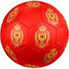 KV Mechelen Size 5 Soccer Ball, Machine-Stitched PVC, Durable & High Bounce, All Ages Fit, fan merchandise, matches & outdoor use.