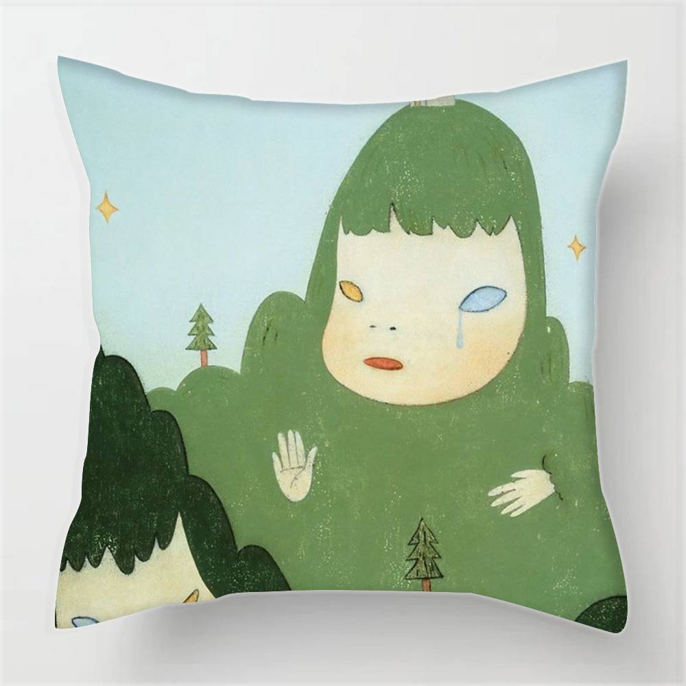 Pillowcases cushion covers living room sofas home decor gifts Anime Y-Yoshitomos Art bad kids