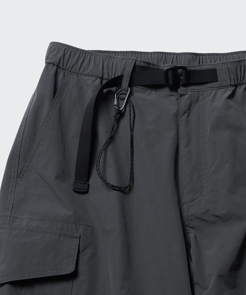MUSINSA STANDARD [City Leisure] Np Wide Belted Cargo Pants [Grey]