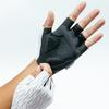 MTB cycling gloves size M - white and black