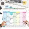2026 Wall Calendar - 18 Monthly Calendar 2026-2027, Jan 2026 - Jun 2027, 15" x 11.5", Hanging Wall Calendar 2026 with Thick Paper, Lined Block,