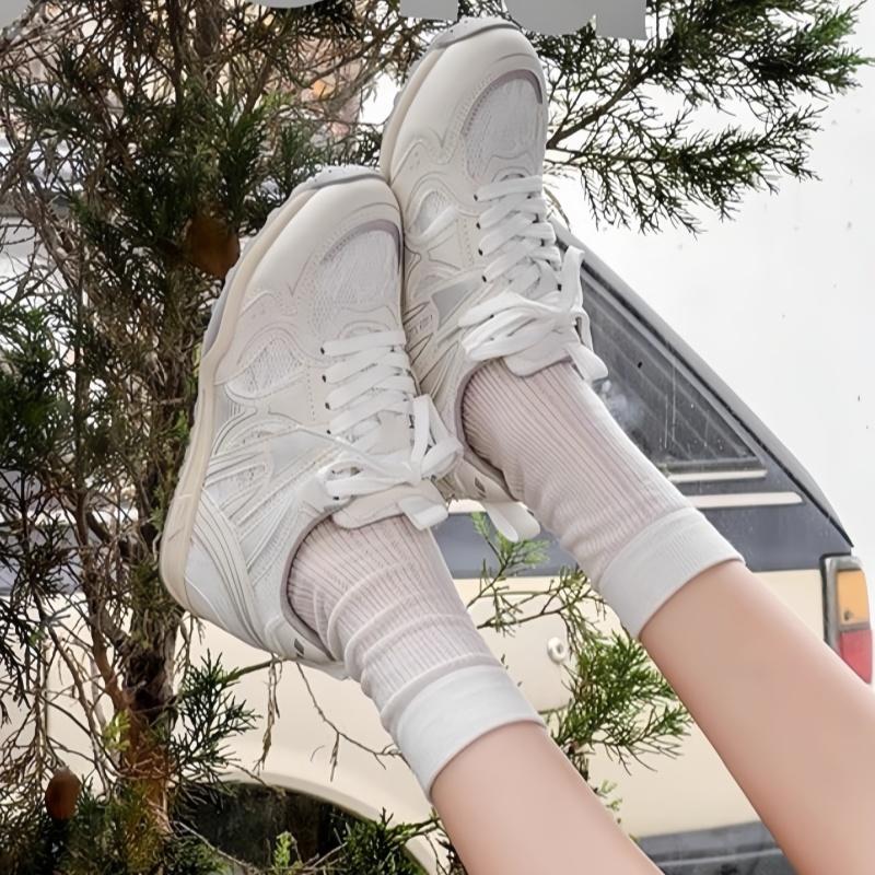 Fashion Lace Up Mesh Sneakers 2025 New Style Casual Running Sports Shoes Comfortable Soft Versatile Women Sneakers Zapatillas De Mujer