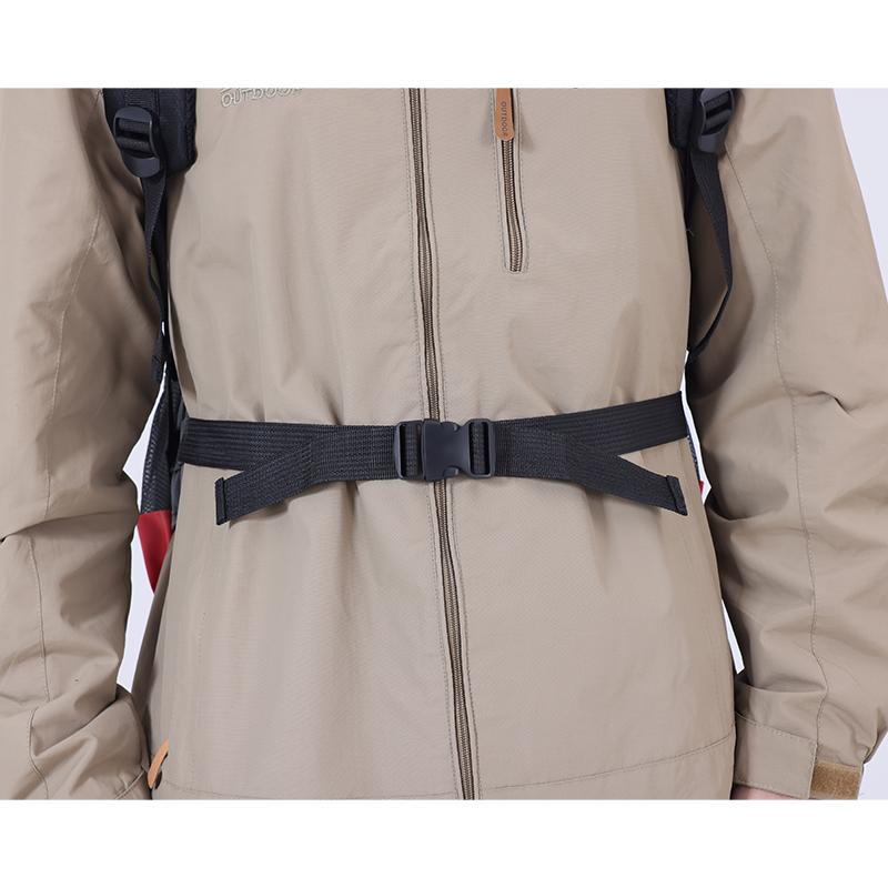 Universal hiking backpack, multifunctional, large capacity, hiking trip, with zipper, hip adjustment, practical pocket