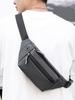 Herren Casual Crossbody Hüft- und Brusttasche - Outdoor-Sport-Trend, Schlichtes Design, Anpassbares Logo