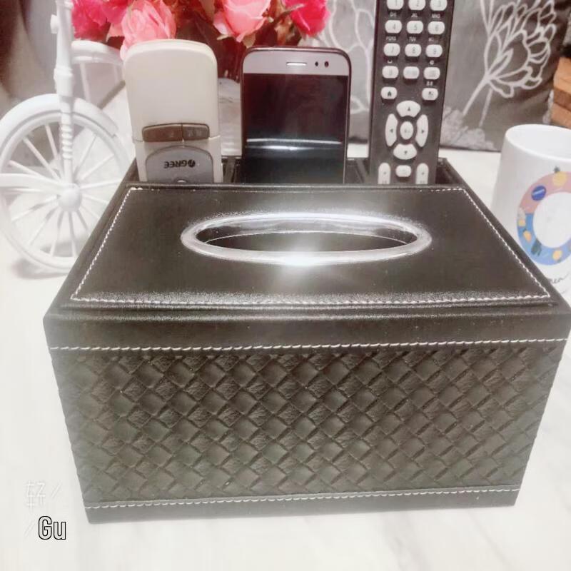 

Zhuanglu Huapin European Leather Tissue Box