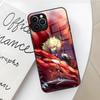 My Hero Academia Hawks Phone Case for Iphone 16 15 14 12 11 13 Pro Max Mini X Xr Xs Se 8 Puls Glass Cover