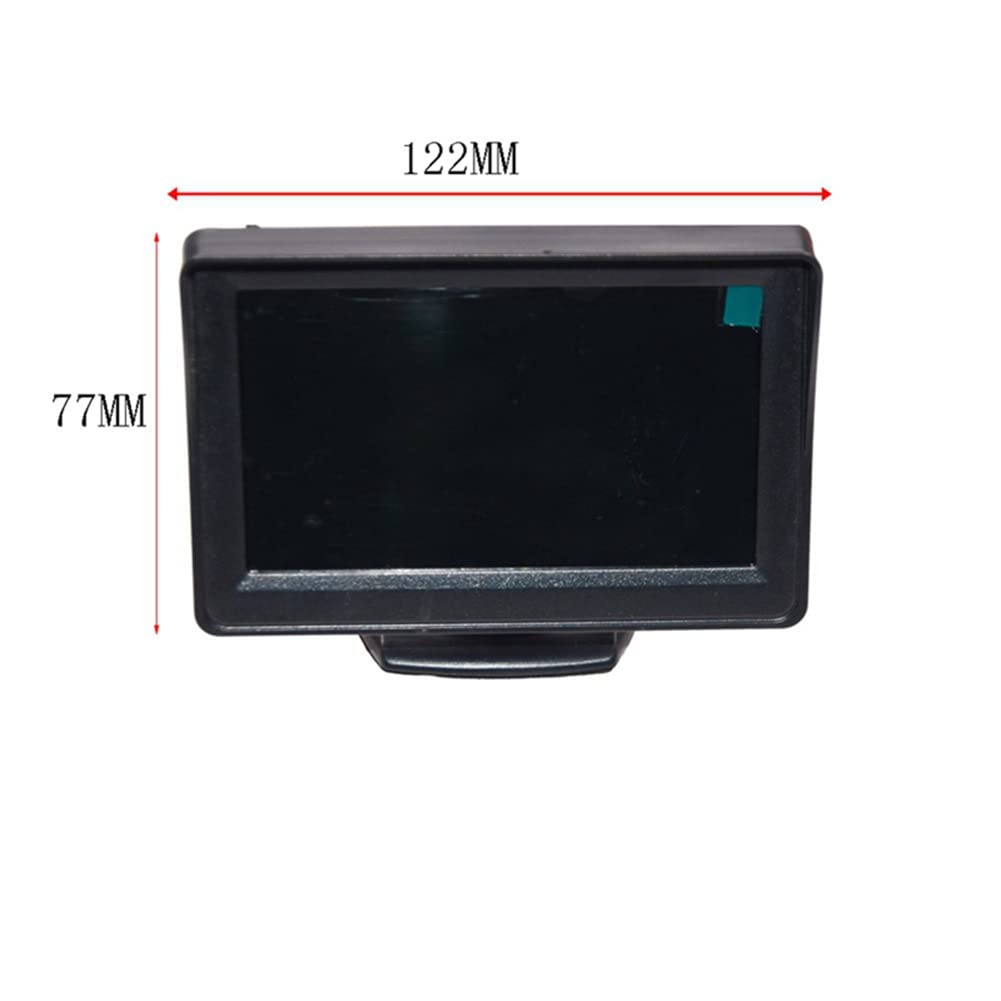 Buerjia Zadní kamera Širokoúhlý 4,3" TFT LCD displej
