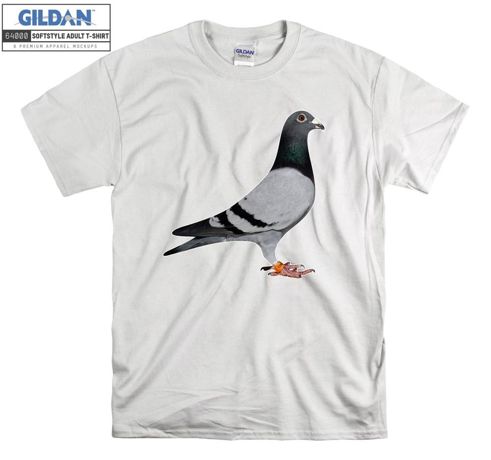 Pigeon Peagon Flower T-shirt Unicorn Bird T shirt Men Women Unisex Tshirt 2012