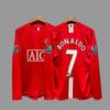 Vintage Long Sleeve Football Jersey Retro Soccer Shirt Men Women Sportswear
