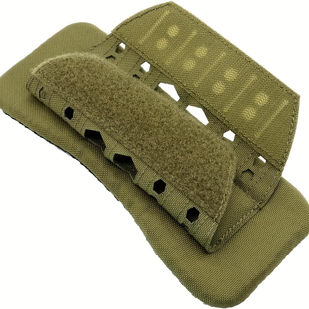 Atmungsaktives taktisches Schulterpolster mit rutschfester Polsterung für Outdoor-Aktivitäten - Lasergeschnittenes Nylon, Rucksack-Stoßdämpfungsriemenpolster