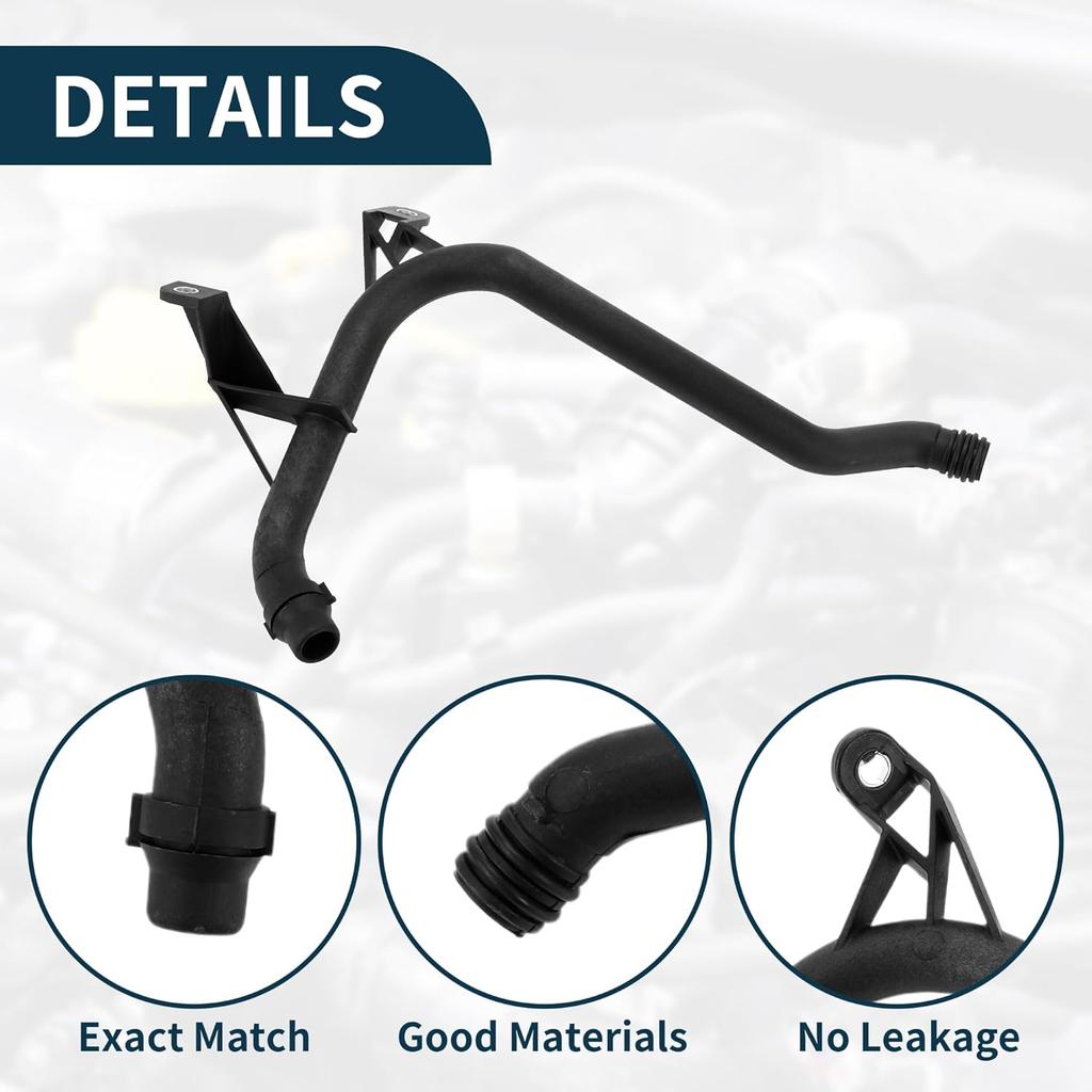 Engine Heater Hose Inlet Water Coolant Pipe for BMW 325Ci 2001-2006 E39 E46 Upper Radiator Hose for BMW 320i 328i 330i 525i 528i 530i Z3 Z4
