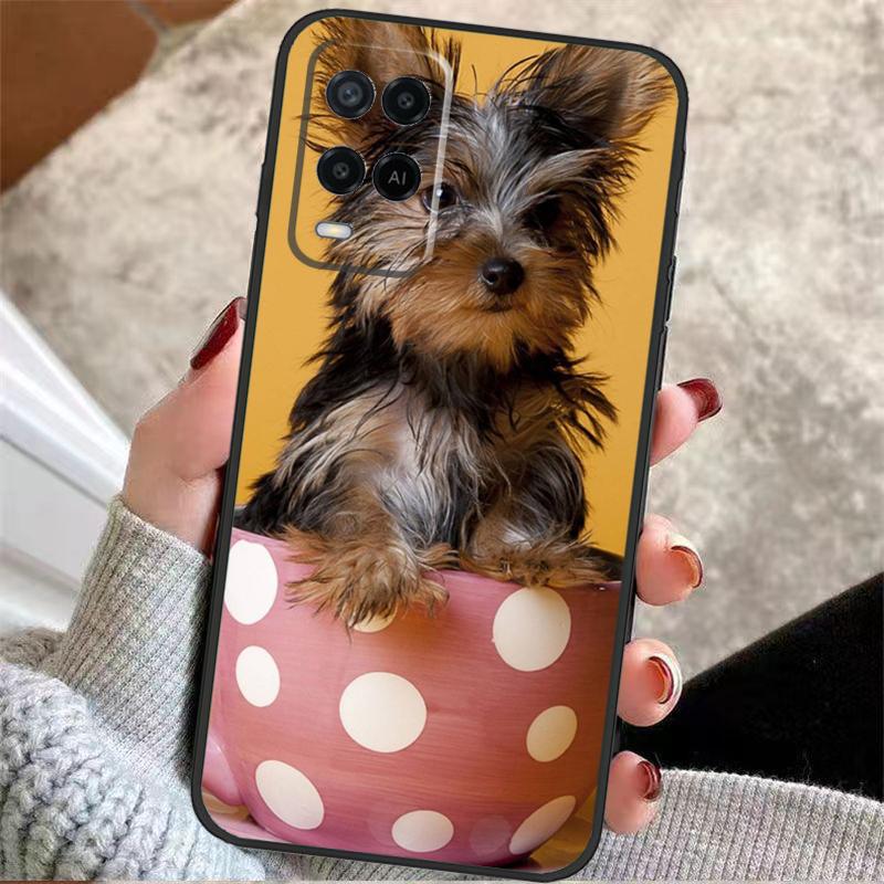Yorkie Yorkshire Terrier Case For Oppo A40 A16 A76 A96 A60 A98 A58 A78 A18 A38 A80 A77 A57 A17 A74 A54 A94 A15 A5 Pro