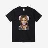 Singer Bubblegum Lady Retro Tshirt Round Neck Short Sleeve Streetwear Top For Unisex And Unisex