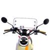 Clear Windshield Windscreen Wind Splitter Wind Deflector for Motorcycles Electric Scooter Modification