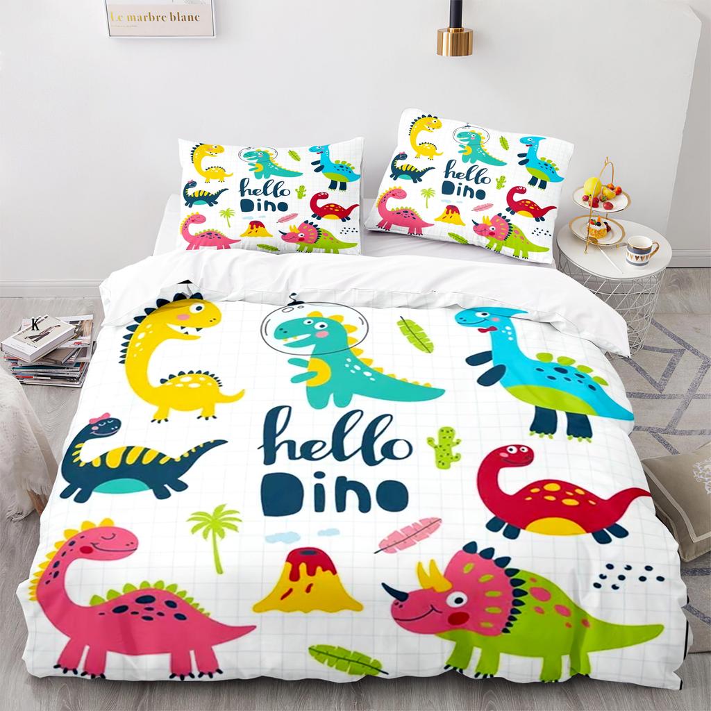 Cartoon Dog Animals Duvet Cover King Queen Size Lovely Pet Puppy Bedding Set For Kids Boys Girls Wildlife Polyester Quilt Cover