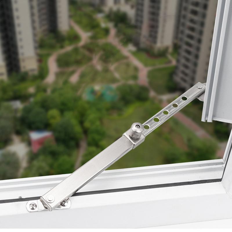 Fensterbeschläge Edelstahl Fenstergriff mit Feststeller Fensterzubehör Einfache Montage Kipp-Schiebefenster Riegel