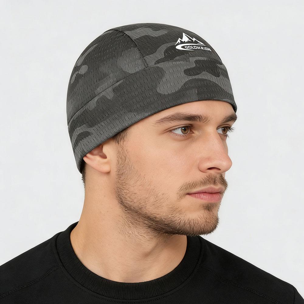 Kühlkappe Helm-Innenfutter Atmungsaktiv Schweißableitend Radsport Sport Laufen Hut Bequemer Outdoor-Wanderhut Schnelltrocknende Kappe