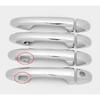 For Toyota Highlander 2014-2019 ABS Chrome Side Smart Door Handle Cover Trim 8PC