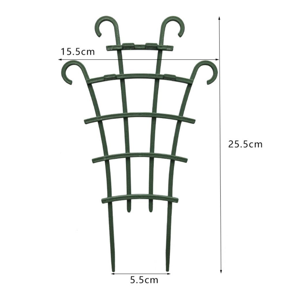 2PCS Frame Trellis Plant Climbing Trellis Stackable Flowers Stand Cage New Plant Cages  Plant Care