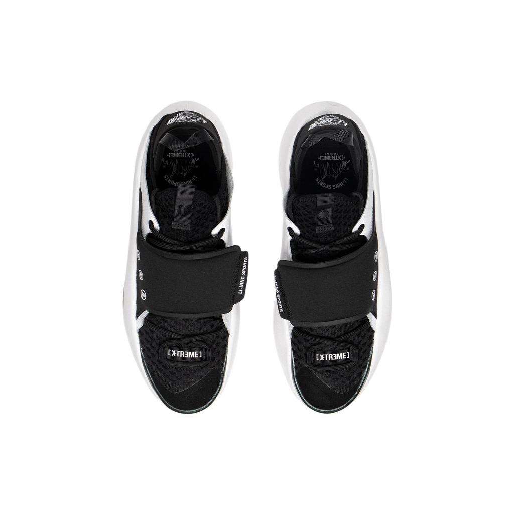 Li Ning Freizeitschuhe Herren Niedrig geschnitten Schwarz/Standard Weiß AZGS047-2