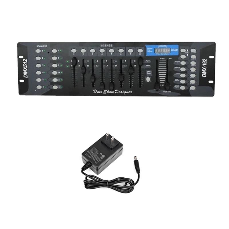

DMX192 Controller Equipment DMX512 Consoles Stage Lighting for Led Par Moving Head Spotlights RGBW Beam Wash Equipment 1